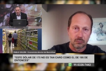 GOLDÍN: «ESTA ES UNA ECONOMÍA OBSOLETA»