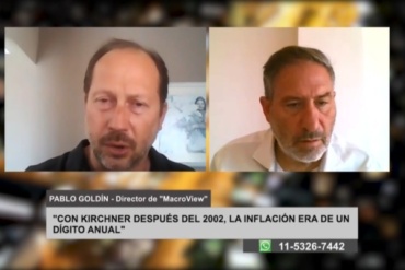 GOLDÍN: «EL DOLAR DE 200 PESOS ES EL TÍPICO DÓLAR DE LOS AÑOS ´80»