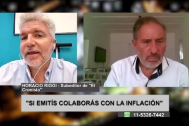 RIGGI: «HAY POLITICOS Y EMPRESARIOS QUE QUIEREN UN PAIS MEJOR»
