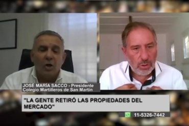 SACCO: «INVERSIONISTAS ARGENTINOS ESTAN COMPRANDO EN MIAMI»