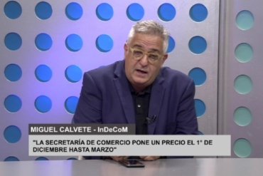 CALVETE: «LA GENTE CON LOS PESOS QUE NO VALEN QUIERE REFUGIARSE EN BIENES DURABLES»