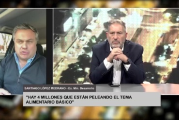 MEDRANO «SON CRISIS MUY DIFICIES»