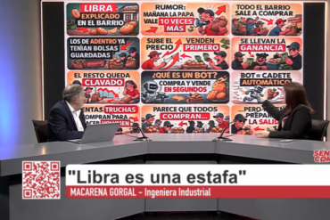 «LIBRA ES UNA ESTAFA»